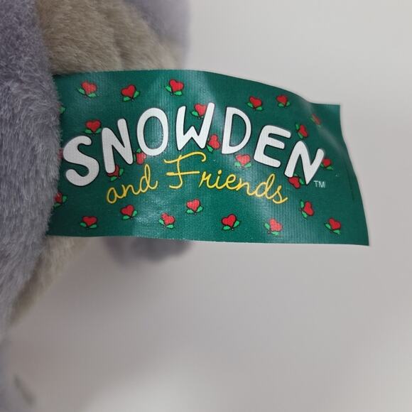 Commonwealth Snowden Gray Mouse Plush 10 Inch Vintage 1998 Stuffed Animal Toy - Picture 11 of 14